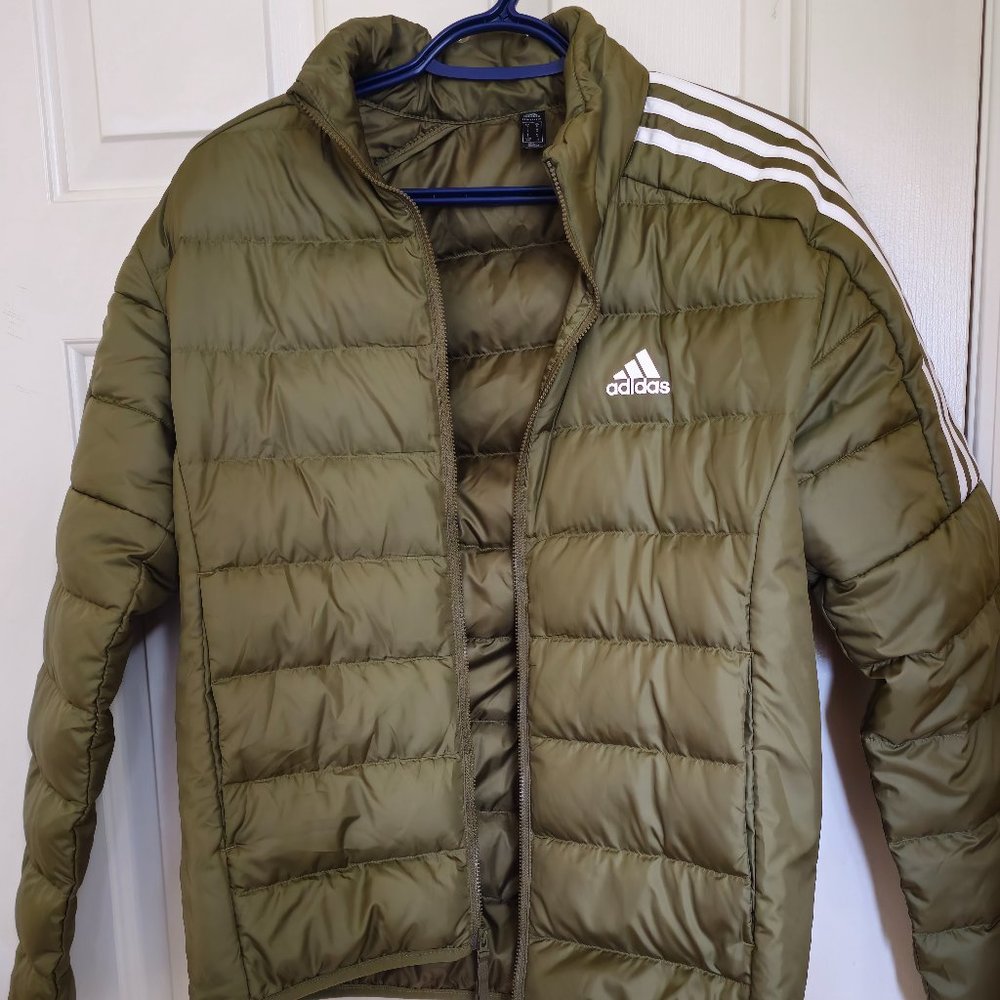 Adidas Prime Green Puffer Jacket Mens (S)